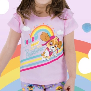 PAW PATROL : PTNXT1001  เสื้อแขนสั้นเด็กลิขสิทธิ์แท้