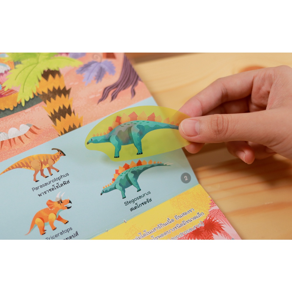 Little Heart(ลิตเติ้ลฮาร์ท)หนังสือ สติกเกอร์เล่นซ้ำได้ (แยกเล่ม) - รูปที่ 4