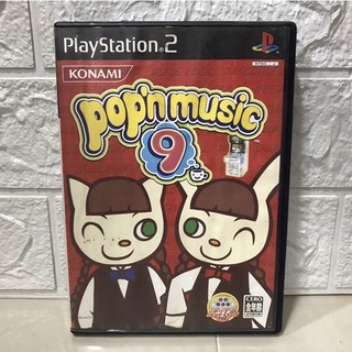 แผ่นแท้ [PS2] Popn Music 9 (Japan) (SLPM-65508 | 66209)