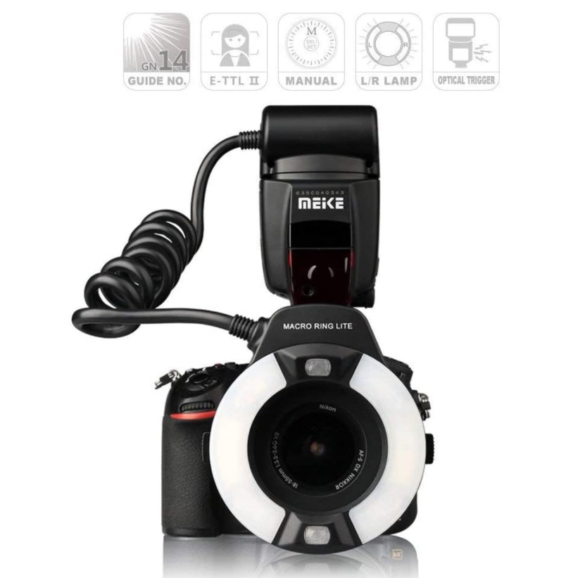 MACRO RING FLASH MK14EXT ริงแฟลช สำหรับ CANON I NIKON golf.scs