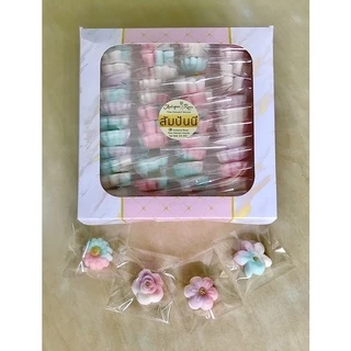 ขนมไทยสัมปันนี อบควันเทียน หวานน้อย สูตรนุ่มละมุน