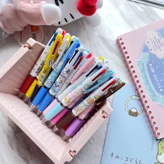 (ลายเยอะที่สุด!!) ปากกา Uni Jetstream 3in1 หมึก 3 สีในด้ามเดียว ลายลิขสิทธิ์แท้ นำเข้าจากญี่ปุ่น Sanrio San-x Disney