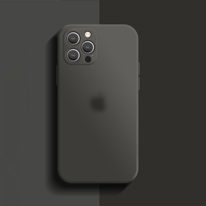 สีดํานุ่มTpuเคสโทรศัพท์สําหรับiPhone 13 12 Mini 11 Pro Max X Xs Max Xr 7 8 6s Plus SE2 SE 2020 2021 