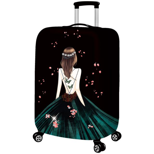 กระเป๋าเดินทางสำหรับเด็กผู้หญิง ผ้าคลุมกระเป๋าเดินทาง ผ้าคลุมกระเป๋าเดินทาง