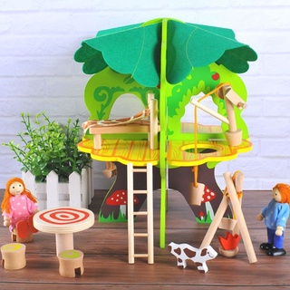 บ้านต้นไม้ตุ๊กตา 3D puzzle of the tree doll house