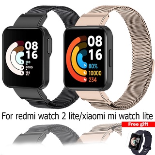 【สินค้าฟรี】Xiaomi redmi Watch 2 Lite สมาร์ทวอทช์ สาย xiaomi mi watch lite สายนาฬิกา mi watch lite สมาร์ทวอทช์