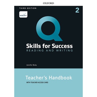 Se-ed (ซีเอ็ด) : หนังสือ Q  Skills for Success 3rd ED 2  Reading and Writing Teachers Handbook with Teachers Access