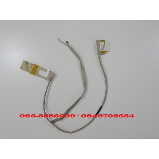 สายแพรจอ ASUS A43 A43S K43E K43SJ K43SV K43T K43U X44L P/N DD0KJ1LC000 HL แบบเสียบ