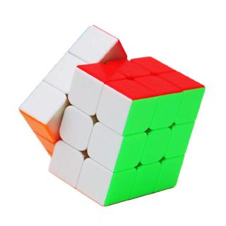 ประถมแม่เหล็กความเร็ว 3x3x3 Cube สดใสสีเมจิก Cube ราบรื่นบิดปรับได้ปริศนา Cube (Mr.M 3x3)