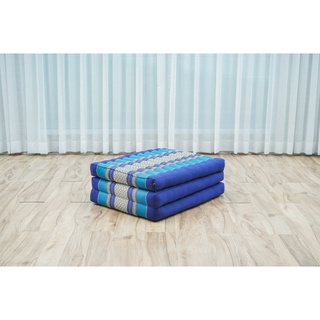 Leewadee trifold mattress S ที่นอนพับ ที่นอนนุ่นแบบ3พับ ที่นอนปิคนิค ขนาด 200x50 cm.