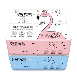 PINFU_SHOP กระดาษทิชชู่ 1 ลัง 40 ห่อ 1ห่อ 210 แผ่น ไร้ฝุ่น ไม่เป็นขุย