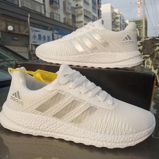 ☎❦ใหม่ รองเท้าผ้าใบตาข่ายระบายอากาศ pure boost รองเท้าวิ่งน้ำหนักเบา PB