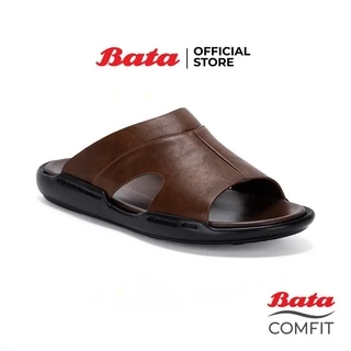 Bata บาจา รองเท้าแตะลำลองแบบสวม ใส่ง่าย น้ำหนักเบา ไม่ลื่น สำหรับผู้ชาย รุ่น SANDO สีน้ำตาล 8714442