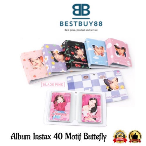 Sbox Album Instax Photo Mini 40 Buttefly Motif