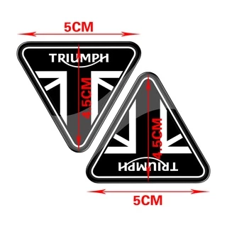 สติกเกอร์เรซิ่น ลาย Trident 660 Street Triple 675 1050 Tiger 800 Bobber Daytona 67 สําหรับติดตกแต่งรถจักรยานยนต์