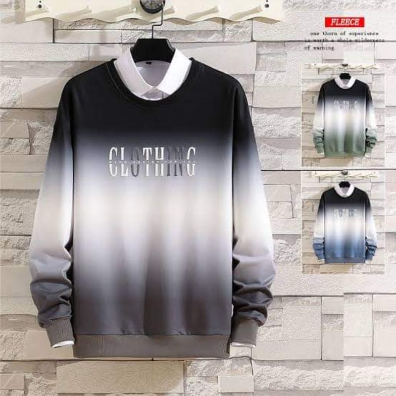 เสื้อผ้าฮู้ดแขนยาวไซส์ใหญ่