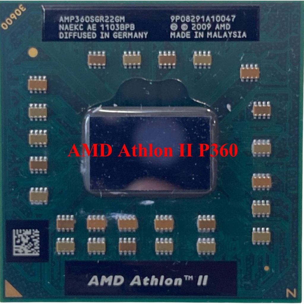 AMD Athlon P360 Laptop CPU Processor ซีพียูโน๊ตบุ๊ค มือสอง สินค้าพร้อมส่งในไทย