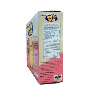 Happy Bites ขนมข้าวอบกรอบสำหรับเด็ก รสสตอเบอรี่ ขนาด 50 กรัม (Happy04) Rice Rusks first snack strawberry