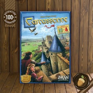 Carcassonne บอร์ดเกมแท้ คู่มือภาษาอังกฤษ