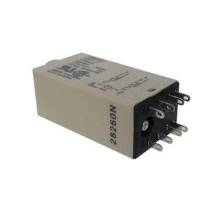 H3Y-2 H3Y-4 h3y2 h3y4 ทามเมอร์รีเลย์ Timer สวิตช์หน่วงเวลาตัวจับเวลา 5S- 60M เวลา 12V 24v 220v