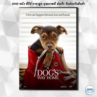 ดีวีดี A Dogs Way Home (2019) เพื่อนรักผจญภัยสี่ร้อยไมล์ DVD 1 แผ่น