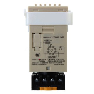 AC 220 V 5A Programmable Double Time Timer Delay Relay