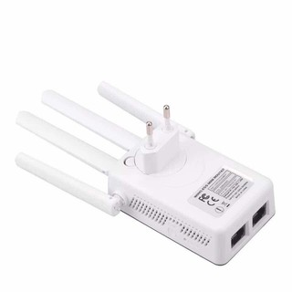 Wifi repeater PIXLINK PIXLINK LV-WR09 300M bps Wireless WiFi Router ช่วงสัญญาณ Extender 4 ภายนอกเสาอากาศ