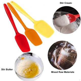 Silicone Batter Spatula Cake Cream Mixer Handled Baking Scraper Kitchen Cooking Tool