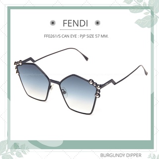 แว่นกันแดด FENDI รุ่น FF0261/S CAN EYE : PJP SIZE 57 MM.