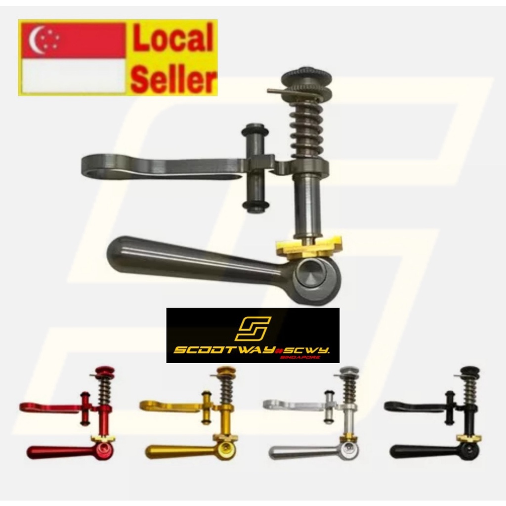 แคลมป์โพสต์ที่นั่งเพลาไทเทเนียมสําหรับ Brompton/Pikes/3Sixty