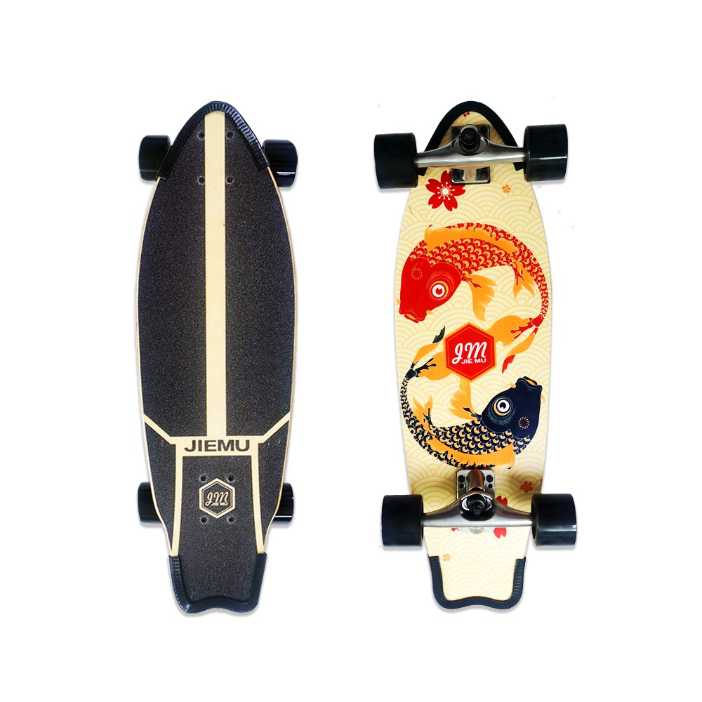surfskate CX7/กระดานสเก็ตคุณภาพสูง Longboard Surfskate Direct Custom Skateboard for Adults