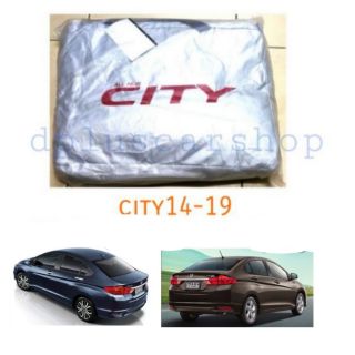 ผ้าคลุมรถตรงรุ่น​ honda city ปี14-19