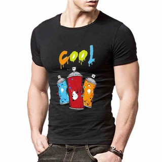 Korean Fashion Round Neck T-Shirt For Men Unisex Tops Tees M-TS022 X ~~