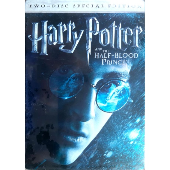 Dvd กล่องเหล็ก Harry Potter and the Half Blood Prince ลิขสิทธิ์แท้ มือหนึ่ง พร้อมเบื้องหลัง บรรจุ สอ