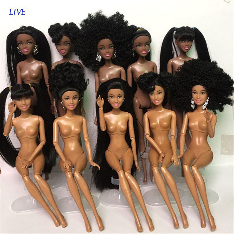 Toy African for doll American for Doll Accessories Body Joints Can Change for He