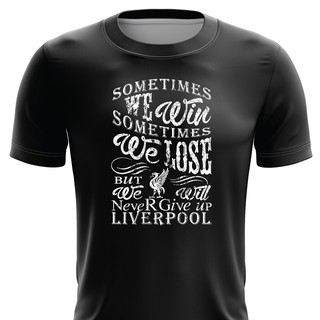 เสื้อยืด ลาย Liverpool FC แบบแห้งเร็ว ไซซ์ XS - 7XL