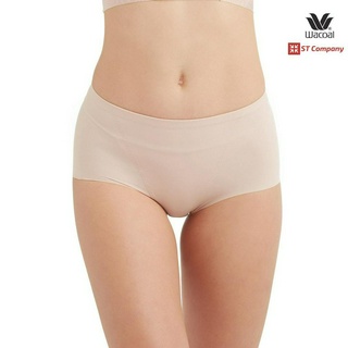 Wacoal V-Support Short Panty แบบเต็มตัว สีเบจ (Beige) WU4873 1 ชิ้น เต็มตัว รุ่นเก็บกระชับหน้าท้อง กางเกงใน วาโก้ รุ่น