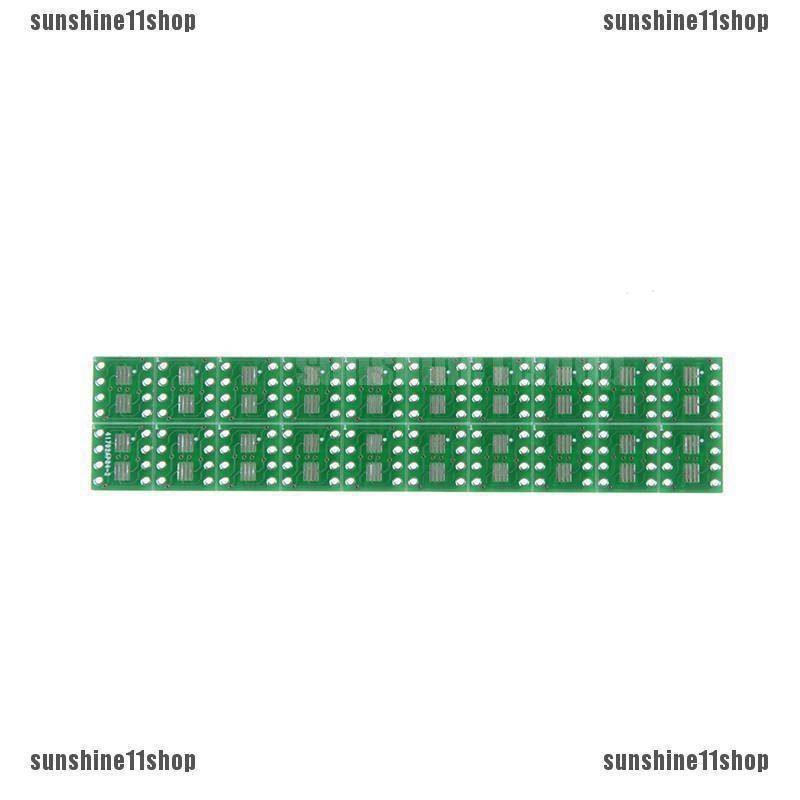 อะแดปเตอร์แปลงบอร์ด PCB SOP8 SO8 SOIC8 SMD เป็น DIP8 20 ชิ้น