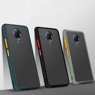 Xiaomi Redmi Pocophone F2 Pro M2 K30 Pro POCO X2 K20 Mi 9T Hard PC Phone Back Cover Hybrid Colorful Button Silicon Casing