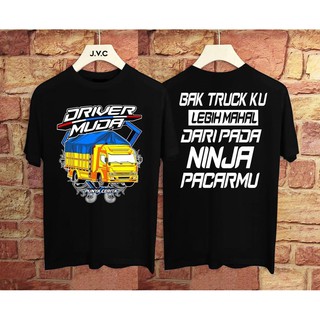 Tr16 Young Driver เสื้อเชิ้ตสําหรับผู้ชายแขนสั้นพิมพ์ลาย Have A Story Of Truck Mania