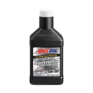 Amsoil Signature Series SAE 0w-50 น้ำมันเครื่องสังเคราะห์แท้ 100% ขนาด 1 QT(0.946L)