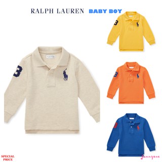 RALPH LAUREN COTTON MESH POLO SHIRT (BABY)