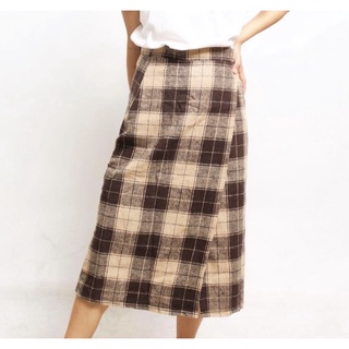 Luka scotch skirt 🧋🍪🍩