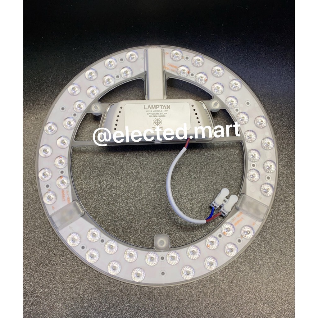 ♦☈ หลอดไฟ LED LEN MODULE มีแม่เหล็ก ยึดโคมไฟ 42W แสงขาว *.หลอดไม่แตก ...
