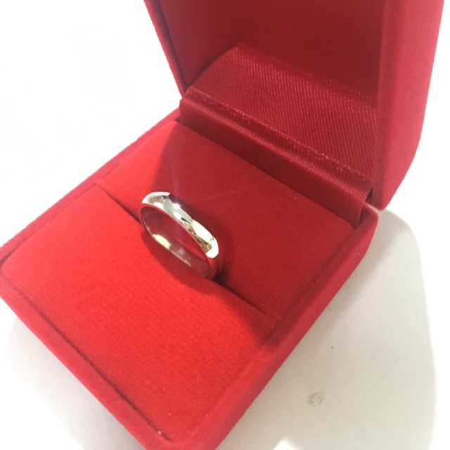 แหวนทองคำขาว18k750ของแท้