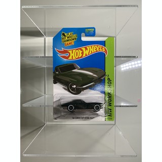 Hot wheels 64 CORVETTE STINGRAY ™ 2015 HW WORKSHOP THAN AND NOW (Green) แพคอเมริกา