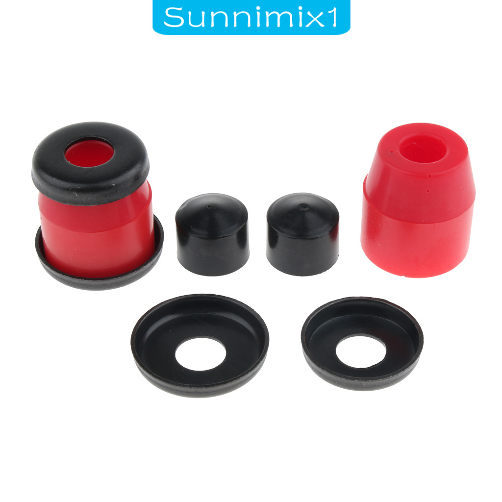 [Sunnimix1] Skateboard Rebuild Bushings ถ้วยเครื่องซักผ้าสําหรับรถบรรทุก 2 ตัว