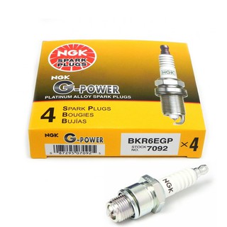 #ส่วนลด130บาทพิมพ์ BAYE หัวเทียน G-POWER BKR6EGP#ShopeeBAYE