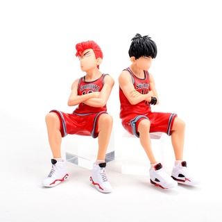 โมเดลฟิกเกอร์การ์ตูนญี่ปุ่น Slam Dunk Rukawa Kaede Basketball ขนาด 15 ซม. ของเล่นสําหรับเด็ก