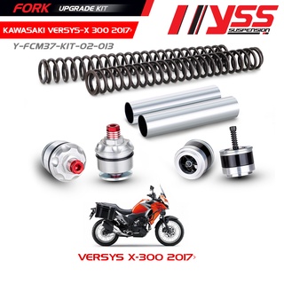 ชุดอัพเกรดโช้คหน้า (FORK UPGRADE KIT) สำหรับ KAWASAKI VERSYS 300 ปี  2017-ปัจจุบัน